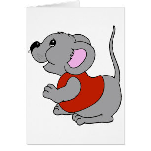 Cartão Rato do bebê