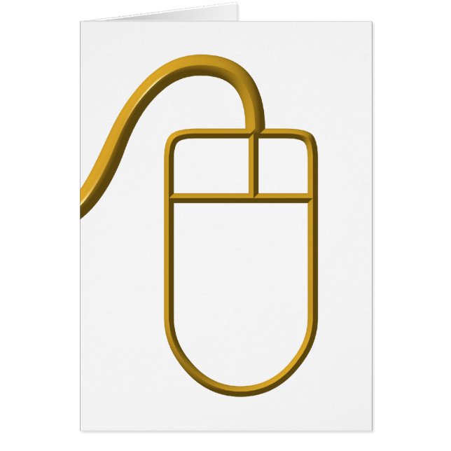 Cartão Rato do computador (Frente)