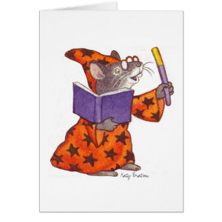 Cartão Rato do feiticeiro