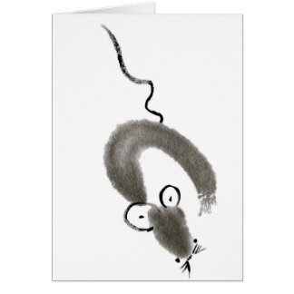 Cartão Rato, Sumi-e