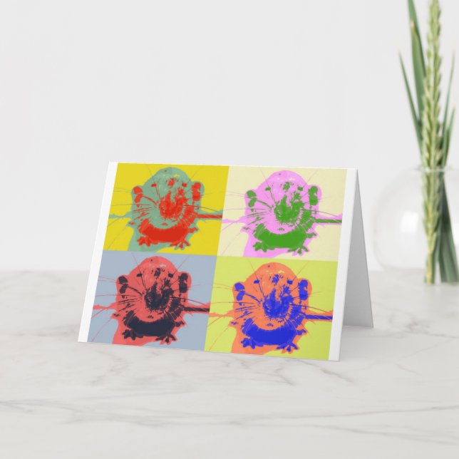 Cartão Rats (Frente)