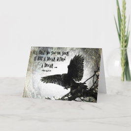 Cartão Raven Dream, Birthday