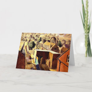 Cartão Raviliação - Vista do Bardfield Excelente da Casa