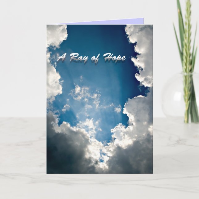 Cartão Ray of Hope Card (Frente)