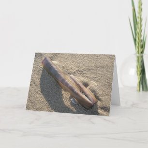 Cartão razor clam
