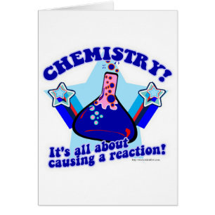 Cartão Reacção química