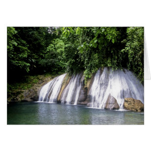 Cartão Reach Falls, Port Antonio, Jamaica