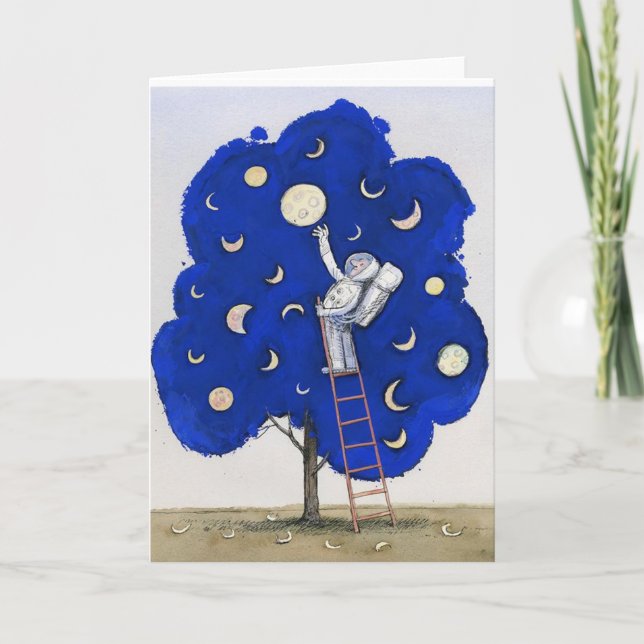 Cartão Reach for the Stars Greeting Card (Frente)
