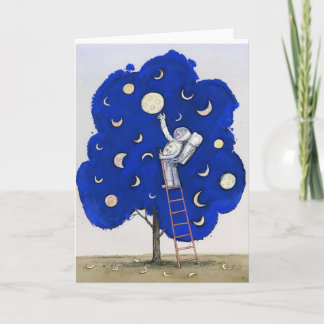 Cartão Reach for the Stars Greeting Card