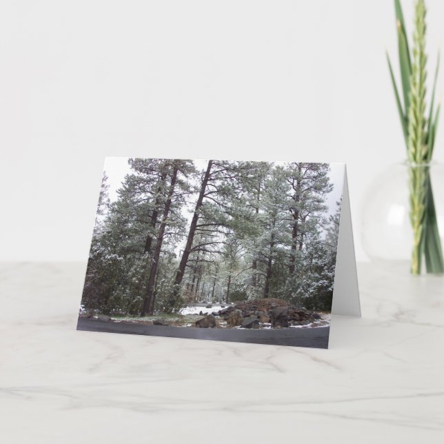 Cartão Reaching tall encouragement card (Frente)