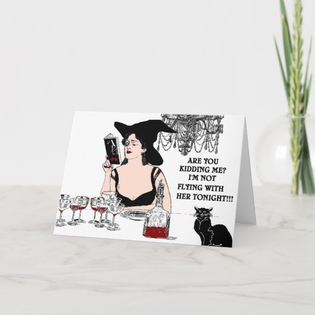 Cartão Reading upside Down (Frente)