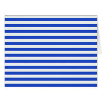 Real Blue Combination Stripes por Shirley Taylor