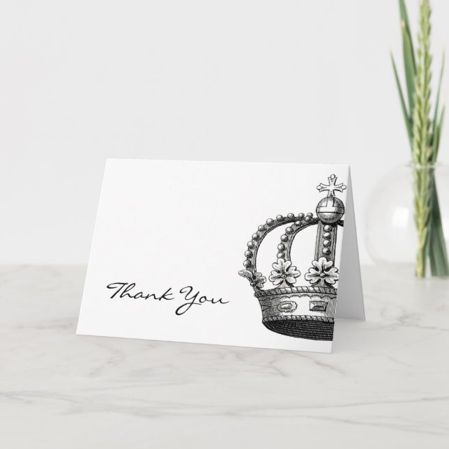 Cartão real da coroa (Frente)