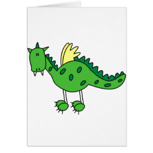 Cartão real do dragão