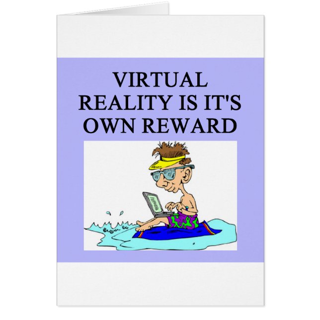 Cartão Realidade VIRTUAL (Frente)