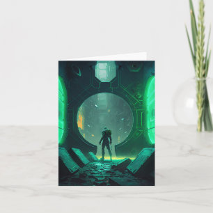 Cartão Realidade Virtual Cyberpunk