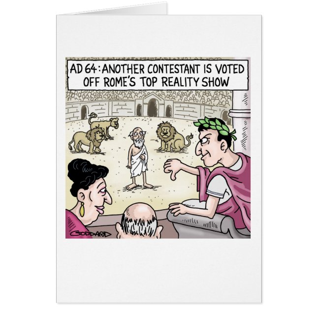 Cartão Reality Show (Frente)