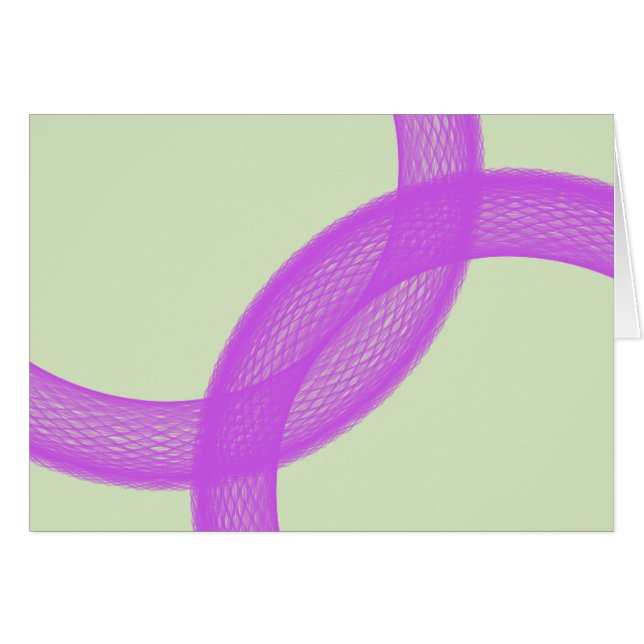 Cartão realização espiritual roxa (Frente Horizontal)