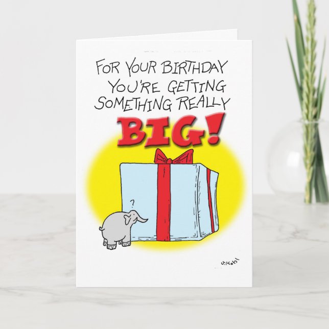 Cartão Really Big (Frente)