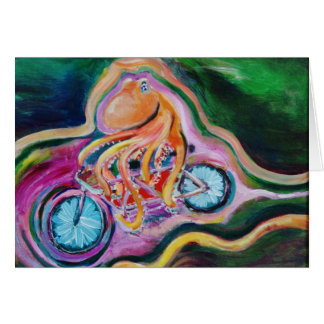 Cartão Realmente, é apenas uma bicicleta construída para