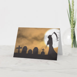 Cartão Reaper Halloween