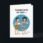 Cartão Reassuring 30th Birthday<br><div class="desc">Funny 30th Birthday Greeting Card for a woman turning 30 years old</div>