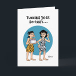 Cartão Reassuring 30th Birthday<br><div class="desc">Funny 30th Birthday Greeting Card for a woman turning 30 years old</div>