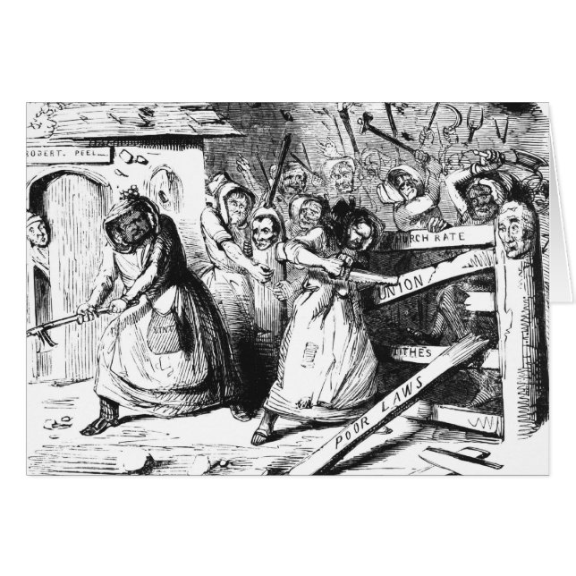 Cartão Rebecca e suas filhas (Frente Horizontal)