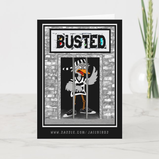 Cartão Rebentado: "Pensando de você… obviamente. " (Frente)