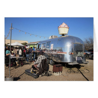 Cartão Reboque cupcake