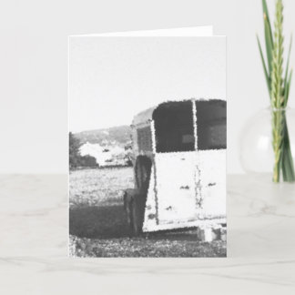 Cartão Reboque em jardins de Isabelle