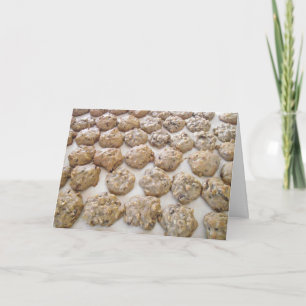 Cartão Receita de Biscoito Ermitão