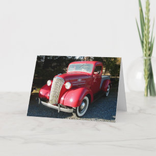 Cartão Recolhimento 1937 de Chevy