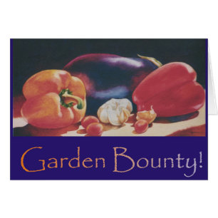 Cartão Recompensa do jardim