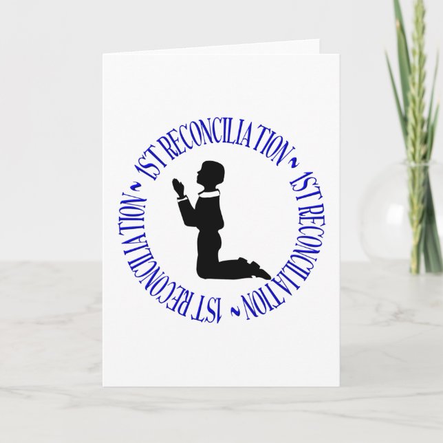 Cartão Reconciliação de ruas - Confissão (Frente)