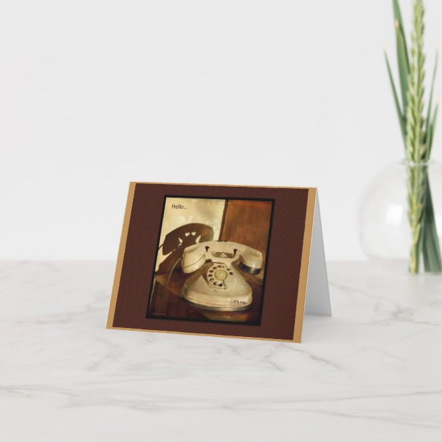 Cartão Reconciliation or Closure: Hello...It's Me. Blank (Frente)