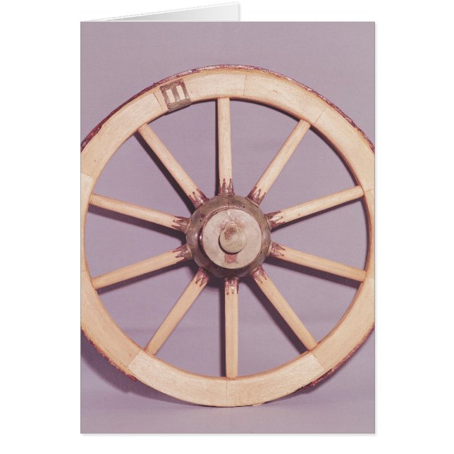 Cartão Reconstrução de uma roda (Frente)