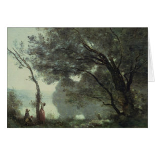 Cartão Recordações de Mortefontaine, 1864