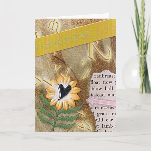 Cartão Recorde a arte da reprodução do ATC (Frente)