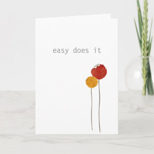 Cartão recovery greeting card