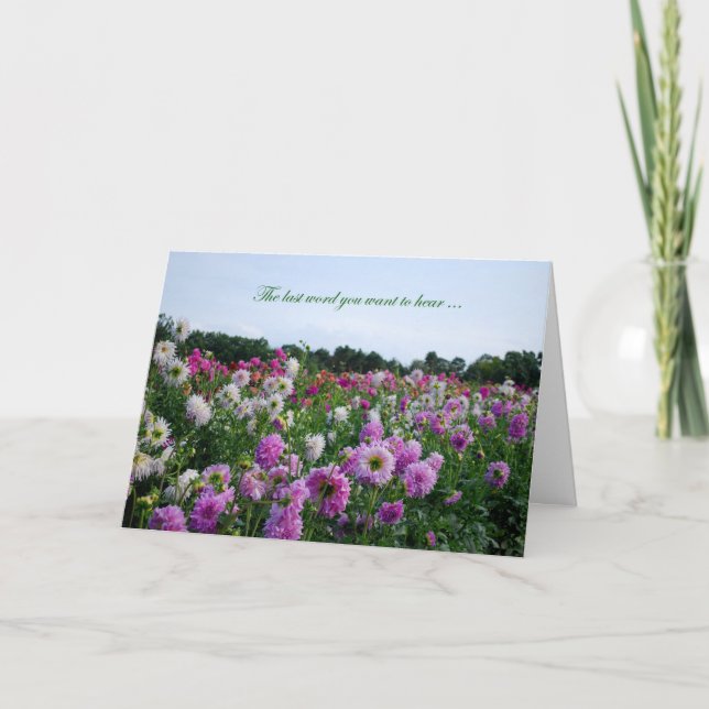 Cartão Recuperação de cancer (Frente)