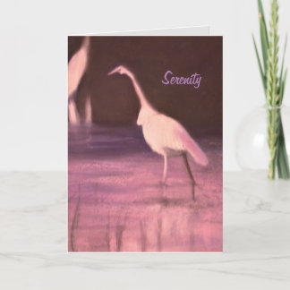 Cartão Recuperação "Serenidade"