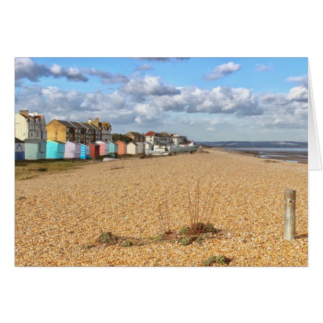 Cartão Recurso de mar | Littlestone, Kent (Frente Horizontal)