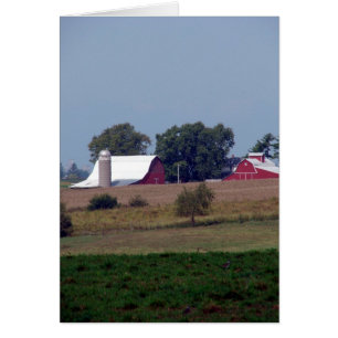 Cartão Red Barns