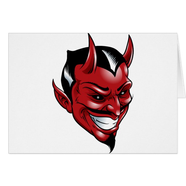 Cartão Red Devil (Frente Horizontal)