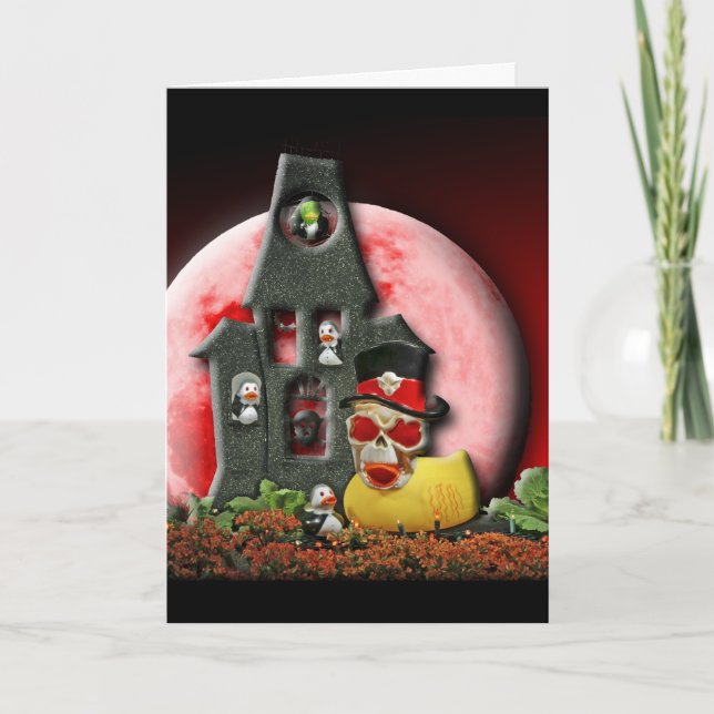 Cartão Red Eyed Ducky (Frente)