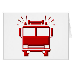 Cartão Red Firecaminhão