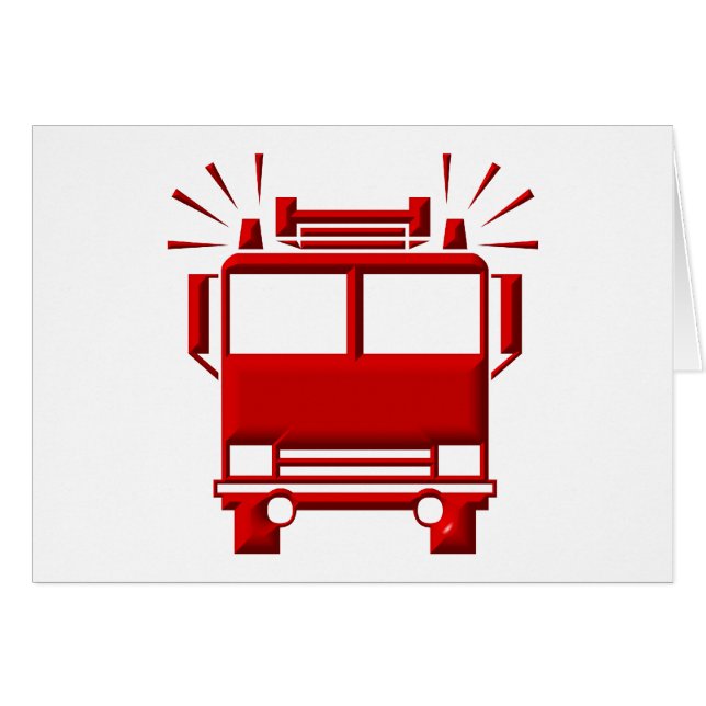 Cartão Red Firecaminhão (Frente Horizontal)