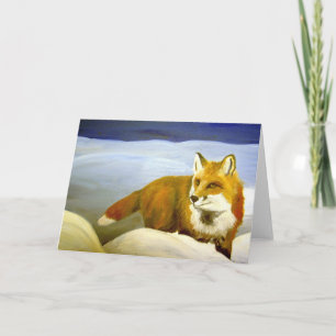 Cartão Red Fox