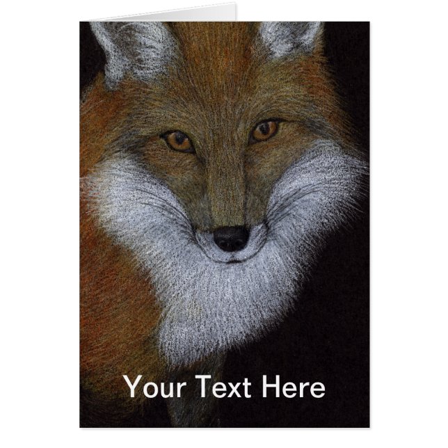 Cartão Red Fox (Frente)